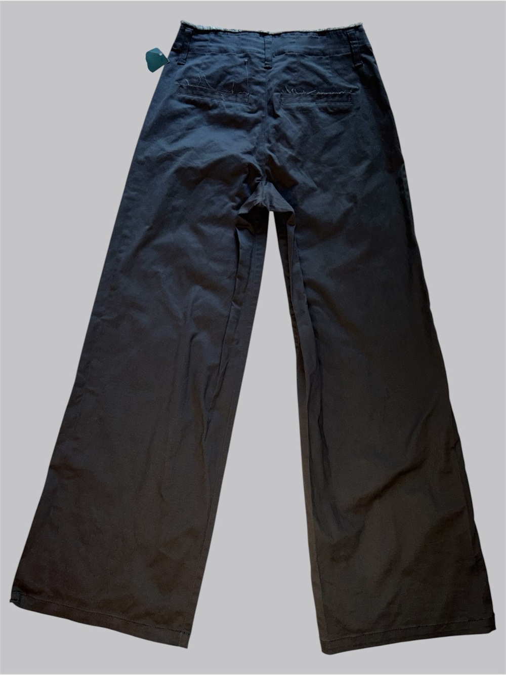 Wild Fable Women's Dark Gray Mid-Rise Chino Pants - Picture 2 of 7